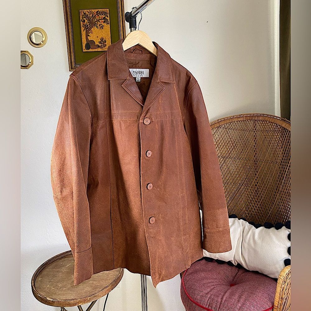 🎄Vintage Wilson M Julian Jacket